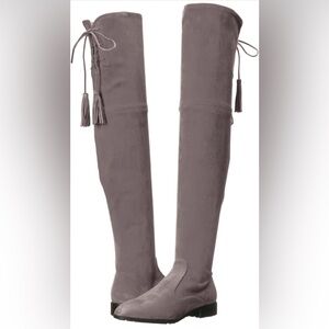 LNWOB Marc Fisher Olympia Over the Knee Boot, Grey, 6 Medium US